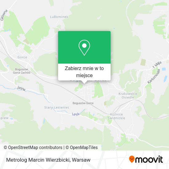 Mapa Metrolog Marcin Wierzbicki