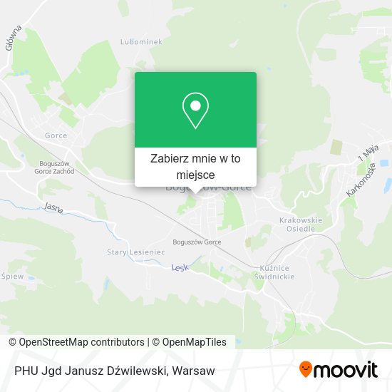 Mapa PHU Jgd Janusz Dźwilewski