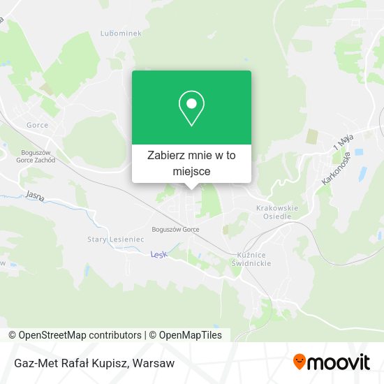 Mapa Gaz-Met Rafał Kupisz