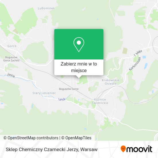 Mapa Sklep Chemiczny Czarnecki Jerzy