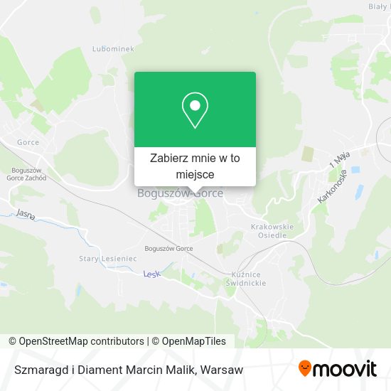 Mapa Szmaragd i Diament Marcin Malik