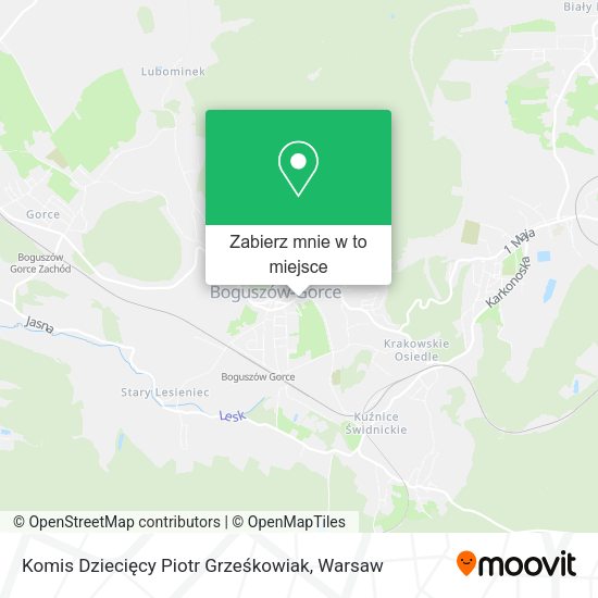 Mapa Komis Dziecięcy Piotr Grześkowiak