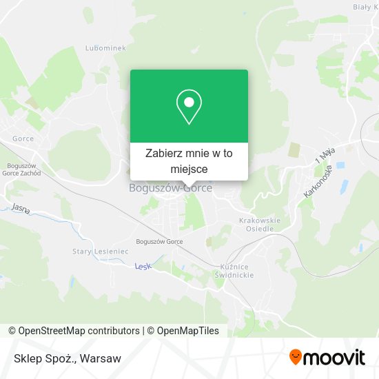 Mapa Sklep Spoż.