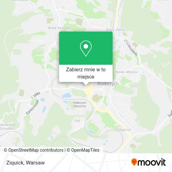 Mapa Ziquick