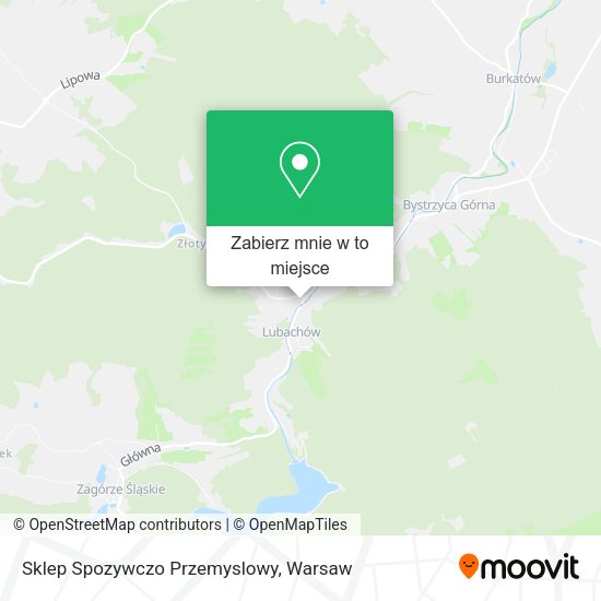 Mapa Sklep Spozywczo Przemyslowy