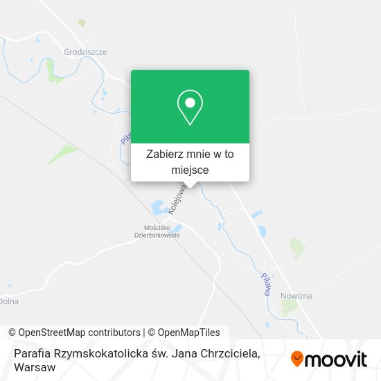 Mapa Parafia Rzymskokatolicka św. Jana Chrzciciela