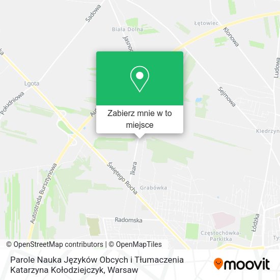 Mapa Parole Nauka Języków Obcych i Tłumaczenia Katarzyna Kołodziejczyk