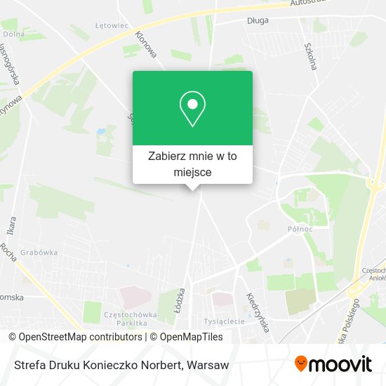 Mapa Strefa Druku Konieczko Norbert