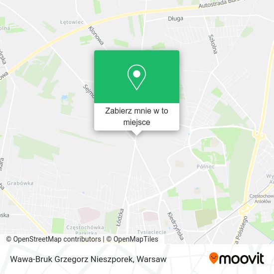 Mapa Wawa-Bruk Grzegorz Nieszporek