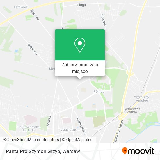 Mapa Panta Pro Szymon Grzyb