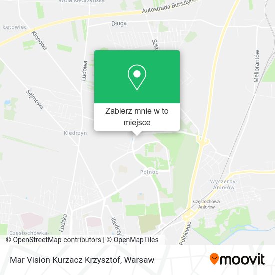 Mapa Mar Vision Kurzacz Krzysztof