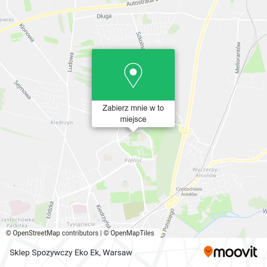 Mapa Sklep Spozywczy Eko Ek