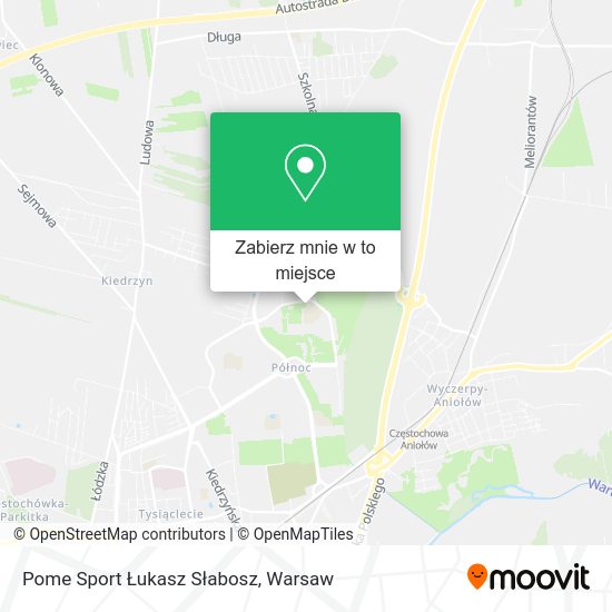 Mapa Pome Sport Łukasz Słabosz