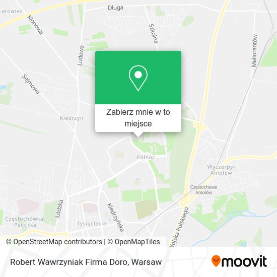 Mapa Robert Wawrzyniak Firma Doro