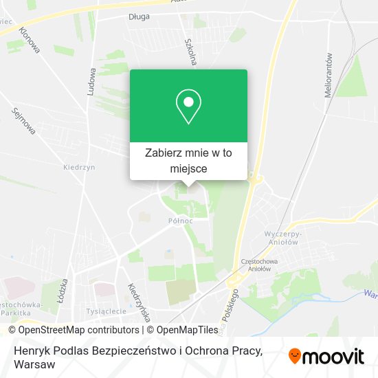 Mapa Henryk Podlas Bezpieczeństwo i Ochrona Pracy