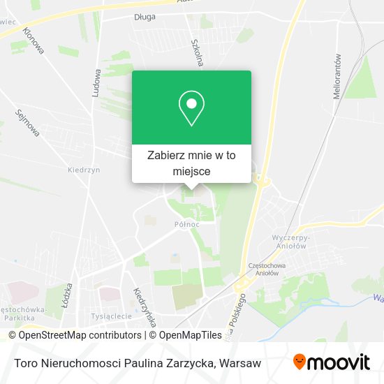 Mapa Toro Nieruchomosci Paulina Zarzycka