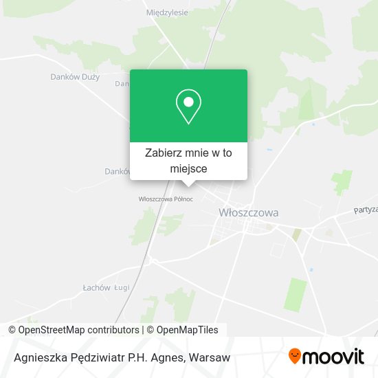 Mapa Agnieszka Pędziwiatr P.H. Agnes