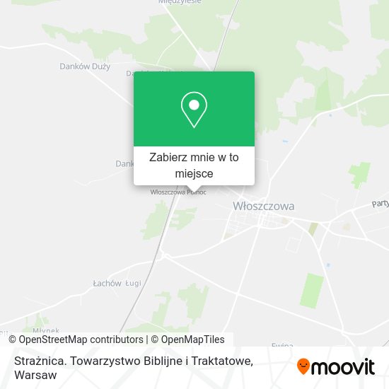 Mapa Strażnica. Towarzystwo Biblijne i Traktatowe