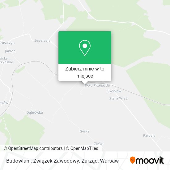 Mapa Budowlani. Związek Zawodowy. Zarząd