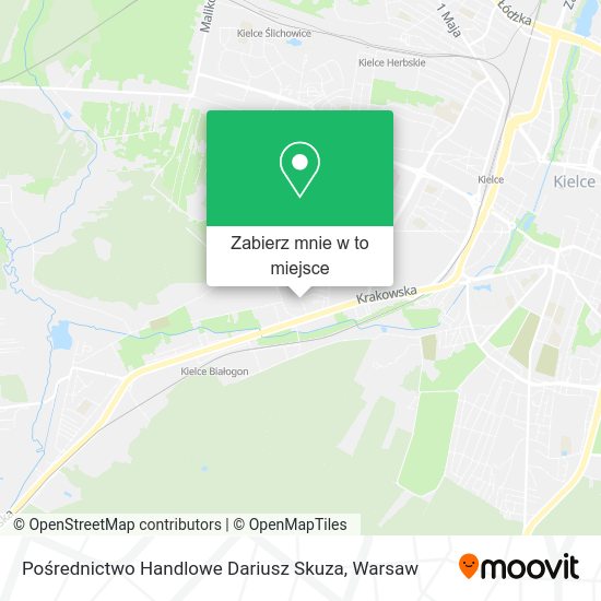 Mapa Pośrednictwo Handlowe Dariusz Skuza