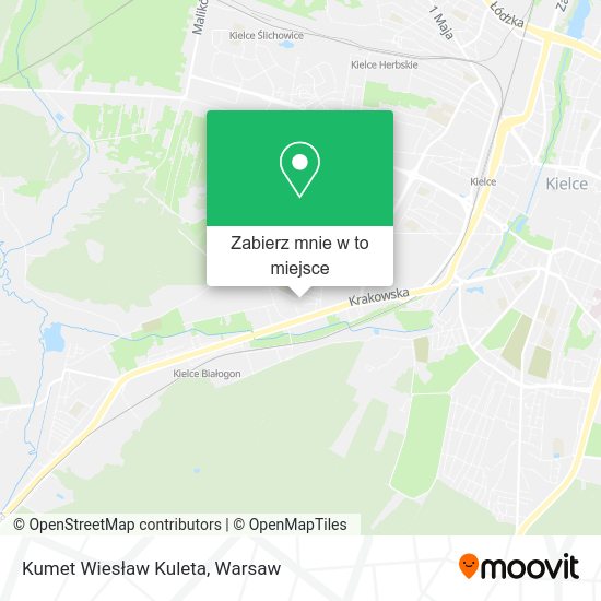 Mapa Kumet Wiesław Kuleta