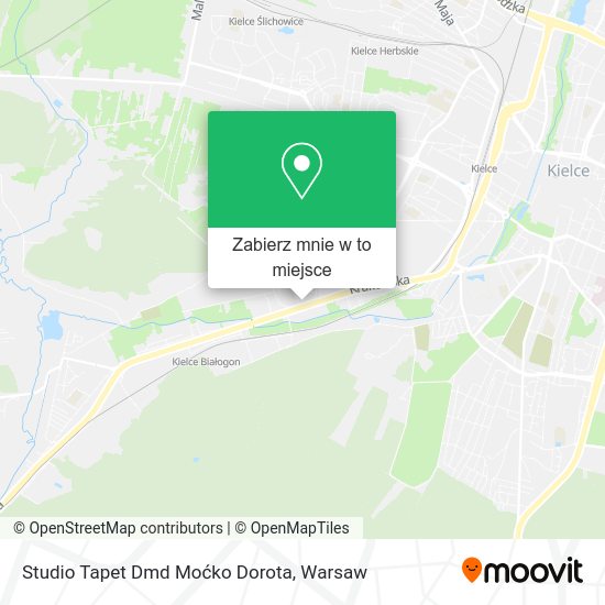 Mapa Studio Tapet Dmd Moćko Dorota