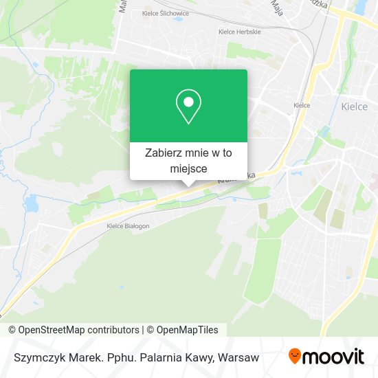 Mapa Szymczyk Marek. Pphu. Palarnia Kawy