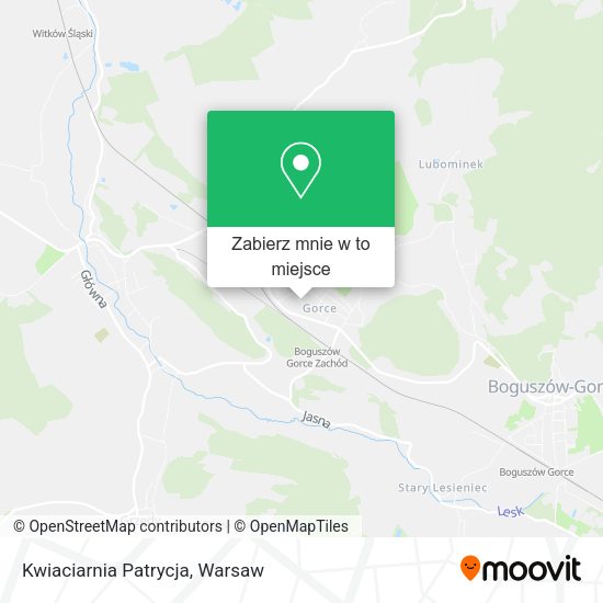 Mapa Kwiaciarnia Patrycja