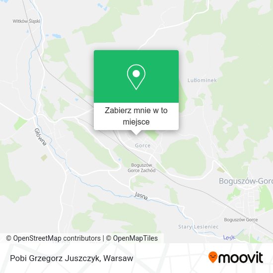 Mapa Pobi Grzegorz Juszczyk