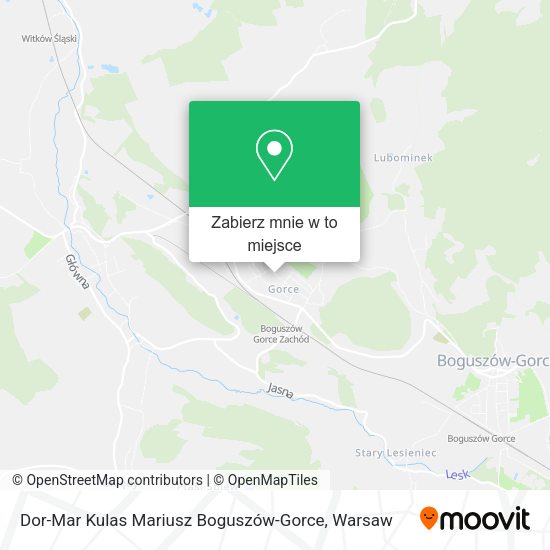 Mapa Dor-Mar Kulas Mariusz Boguszów-Gorce