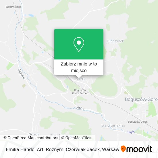 Mapa Emilia Handel Art. Różnymi Czerwiak Jacek