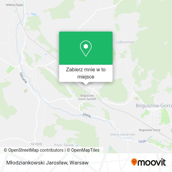 Mapa Młodziankowski Jarosław