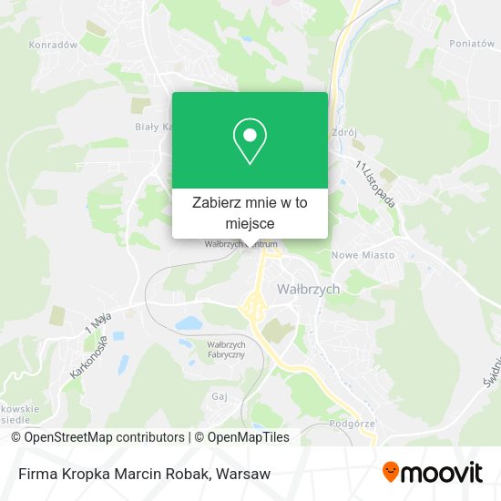 Mapa Firma Kropka Marcin Robak