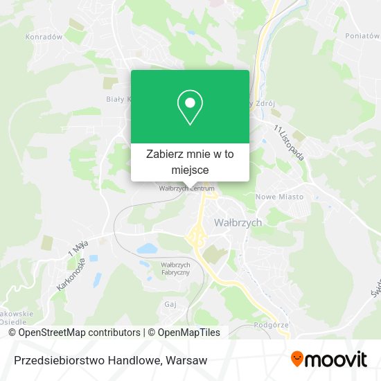 Mapa Przedsiebiorstwo Handlowe