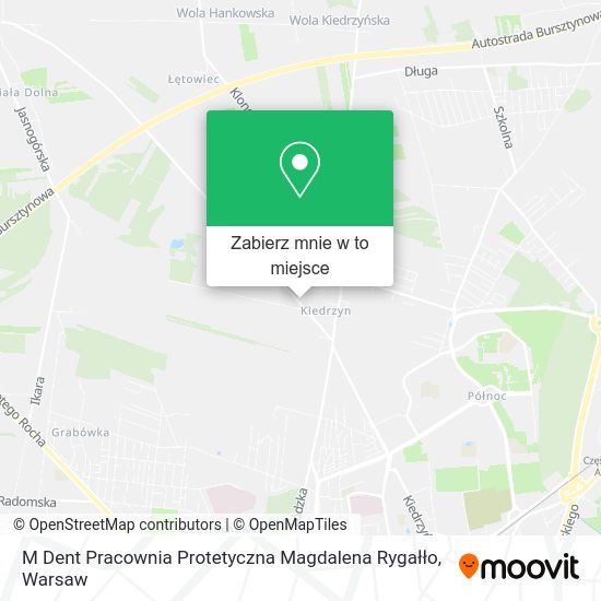 Mapa M Dent Pracownia Protetyczna Magdalena Rygałło