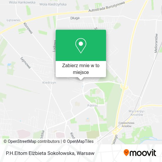 Mapa P.H.Eltom Elżbieta Sokołowska