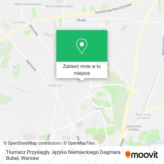 Mapa Tłumacz Przysięgły Języka Niemieckiego Dagmara Bubel