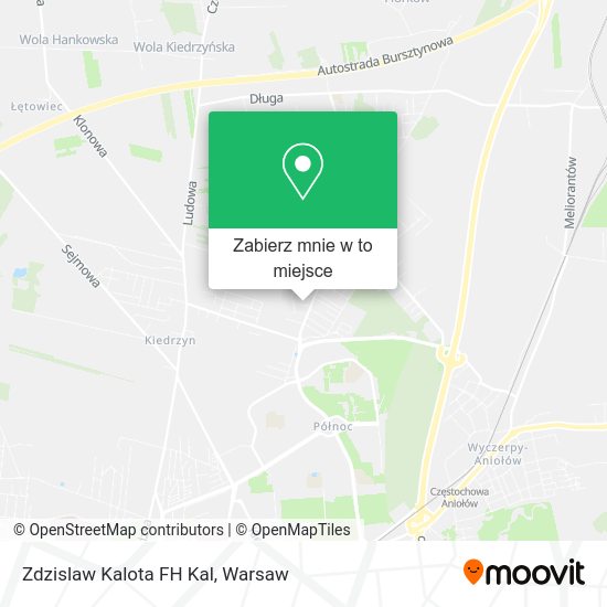 Mapa Zdzislaw Kalota FH Kal