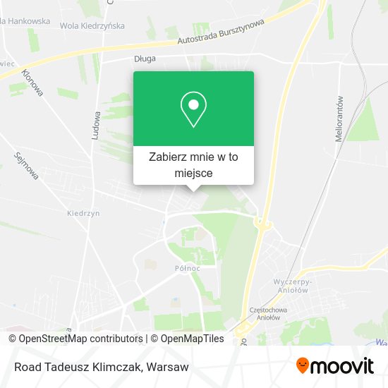 Mapa Road Tadeusz Klimczak