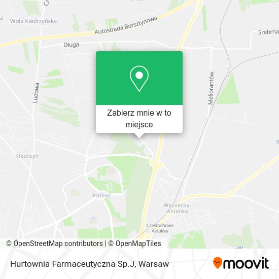 Mapa Hurtownia Farmaceutyczna Sp.J