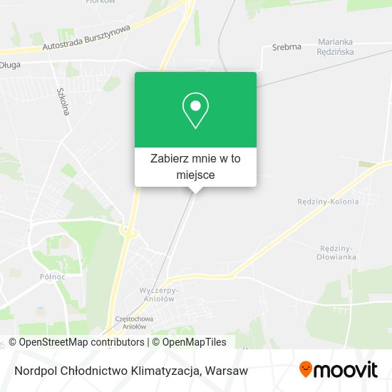 Mapa Nordpol Chłodnictwo Klimatyzacja