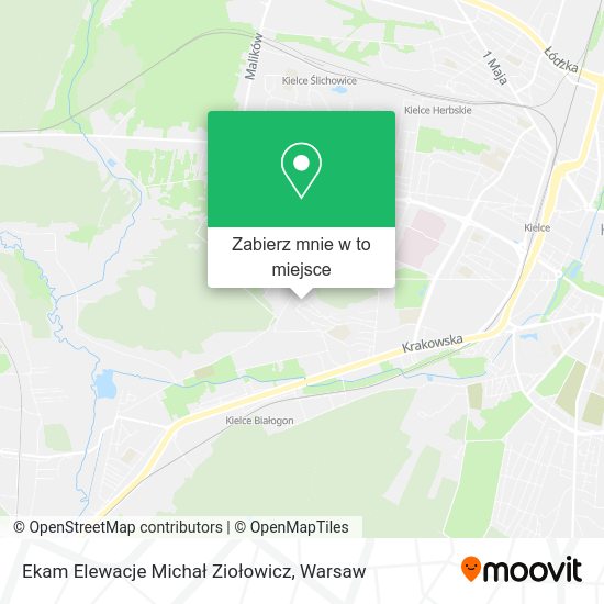 Mapa Ekam Elewacje Michał Ziołowicz