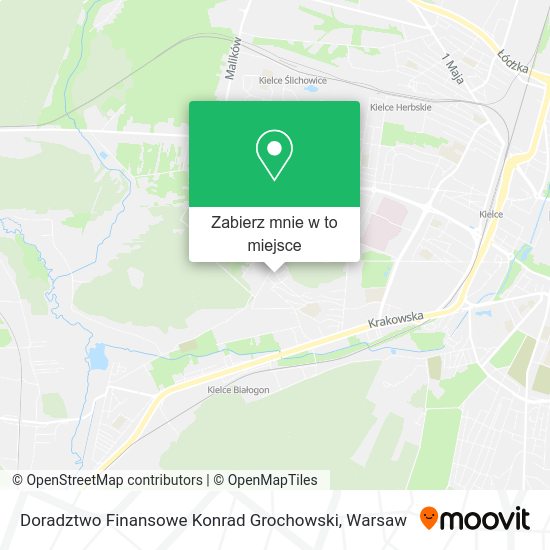 Mapa Doradztwo Finansowe Konrad Grochowski