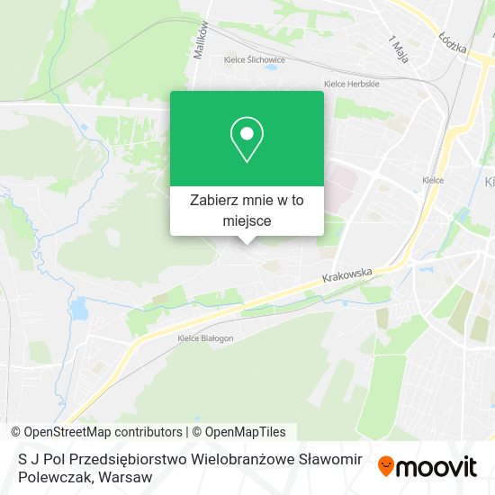 Mapa S J Pol Przedsiębiorstwo Wielobranżowe Sławomir Polewczak