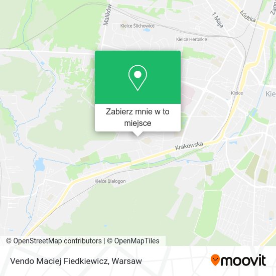 Mapa Vendo Maciej Fiedkiewicz