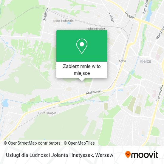 Mapa Usługi dla Ludności Jolanta Hnatyszak