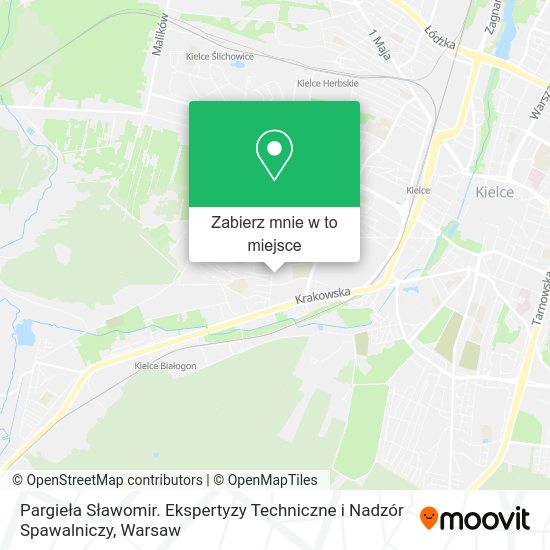 Mapa Pargieła Sławomir. Ekspertyzy Techniczne i Nadzór Spawalniczy