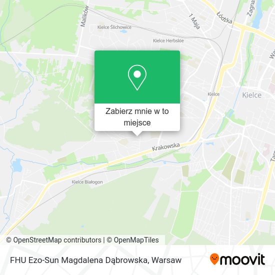 Mapa FHU Ezo-Sun Magdalena Dąbrowska