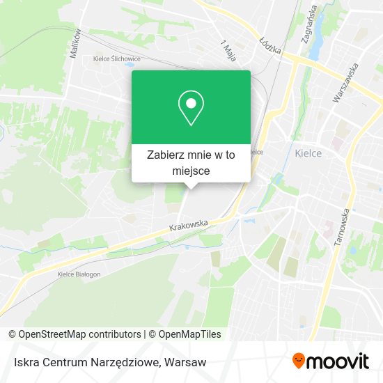 Mapa Iskra Centrum Narzędziowe