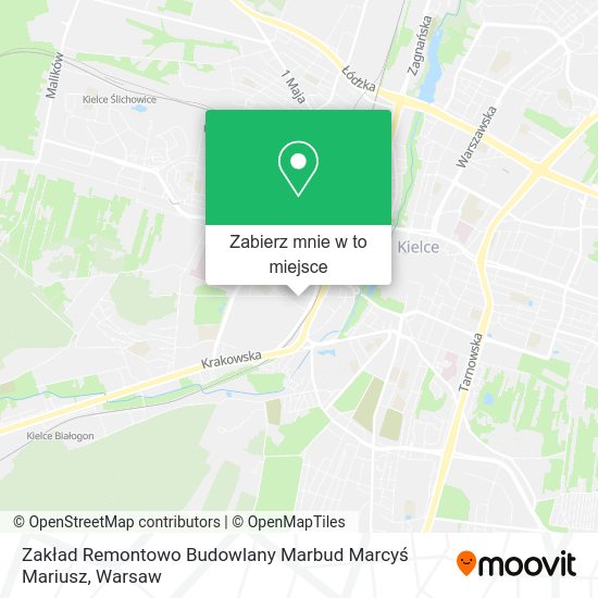 Mapa Zakład Remontowo Budowlany Marbud Marcyś Mariusz